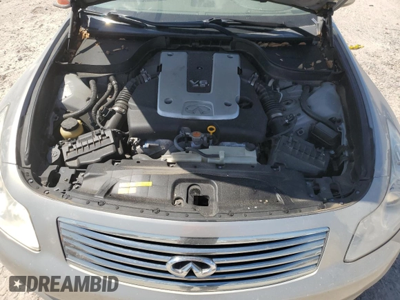 2008 Infiniti G35 with VIN JNKBV61E18M206616, listed as a Copart auction lot 74219194 with 143,506 mi miles and Salvage Title. Bid and sale history available at DreamBid. Image 11.