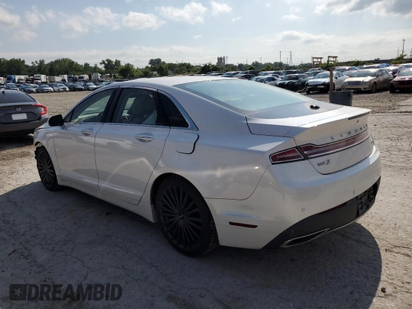 2018 Lincoln MKZ Reserve with VIN 3LN6L5FC4JR609329, listed as a Copart auction lot 66556304 with 48,257 mi miles and Salvage Title. Bid and sale history available at DreamBid. Image 2.