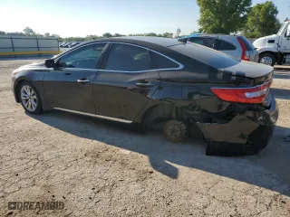 2013 Hyundai Azera with VIN KMHFG4JG0DA289384, listed as a Copart auction lot 70318184 with 122,843 mi miles and Salvage Title. Bid and sale history available at carsss.com. Image 2.