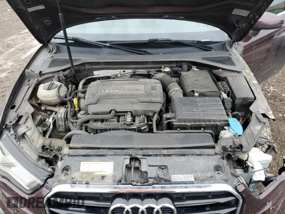2015 Audi A3 2.0T Prestige with VIN WAUKFGFF9F1042727, listed as a Copart auction lot 48142764 with 98,712 mi miles. Bid and sale history available at carsss.com. Image 11.