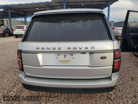 2018 Land Rover Range Rover with VIN SALGR2RV0JA513767, listed as a Copart auction lot 82398444 with 74,423 mi miles and Salvage title. Bid and sale history available at DreamBid. Image 6.