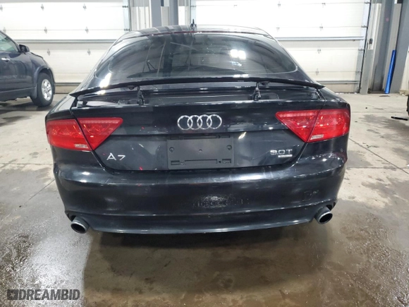 2014 Audi A7 3.0 Premium Plus with VIN WAUWGAFC2EN082639, listed as a Copart auction lot 50797845 with 181,685 mi miles and Salvage Title. Bid and sale history available at carsss.com. Image 6.