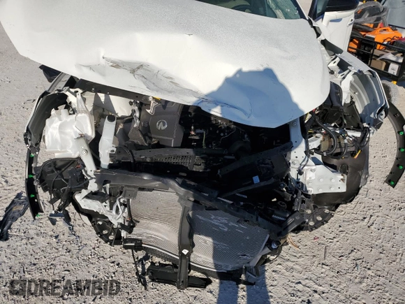2024 Infiniti QX60 Pure with VIN 5N1DL1ES7RC335711, listed as a Copart auction lot 48980375 with 4,431 mi miles and Salvage title. Bid and sale history available at DreamBid. Image 12.