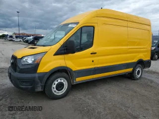 2023 Ford Transit Cargo z VIN 1FTBR1X81PKA73943, wystawiony jako Copart lot #60577215 z przebiegiem 74 975 mil mil oraz Szkoda całkowita • Salvage title. Historia ofert i sprzedaży dostępna na DreamBid. Obrazek 1.
