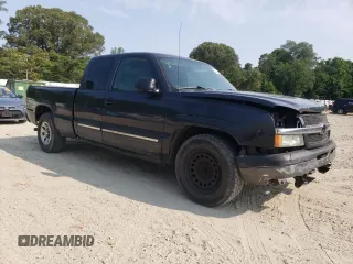 2005 Chevrolet Silverado 1500 LS with VIN 2GCEC19T551363468, listed as a Copart auction lot 53942235 with 225,891 mi miles and Salvage title. Bid and sale history available at DreamBid. Image 4.