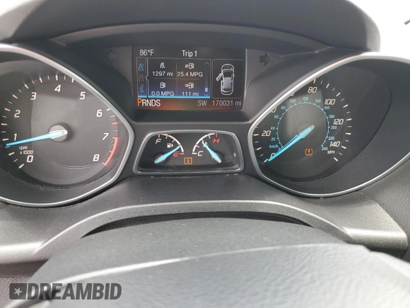 2013 Ford Escape SEL with VIN 1FMCU9HX0DUD23563, listed as a Copart auction lot 58691535 with 170,031 mi miles and Salvage title. Bid and sale history available at DreamBid. Image 9.