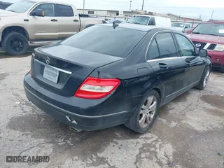 2009 Mercedes-Benz C-Class 3.0L Sport with VIN WDDGF54X29R047918, listed as a IAAI auction lot 41891198 with 1 mi miles. Bid and sale history available at carsss.com. Image 4.