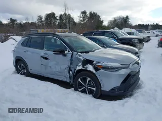 2024 Toyota Corolla Cross Hybrid S with VIN 7MUFBABGXRV063045, listed as a IAAI auction lot 41489096 with 9,736 mi miles and . Bid and sale history available at DreamBid. Image 13.