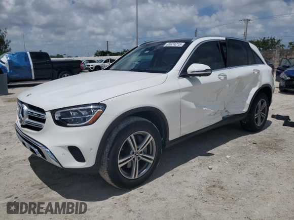 2022 Mercedes-Benz GLC 300 с VIN W1N0G8DB7NG106555, выставлен на аукционе Copart как лот 65674215 с пробегом 33 450 миль миль и Списание • Salvage title. История ставок и продаж доступна на DreamBid. Изображение 1.