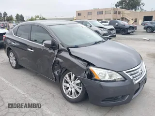 2014 Nissan Sentra SR with VIN 3N1AB7AP3EY268060, listed as a IAAI auction lot 42054280 with 105,855 mi miles and . Bid and sale history available at DreamBid. Image 6.
