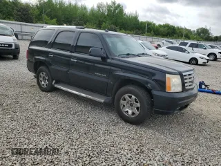 2005 Cadillac Escalade with VIN 1GYEK63NX5R161446, listed as a Copart auction lot 53835595 with 338,356 mi miles and Salvage title. Bid and sale history available at DreamBid. Image 4.