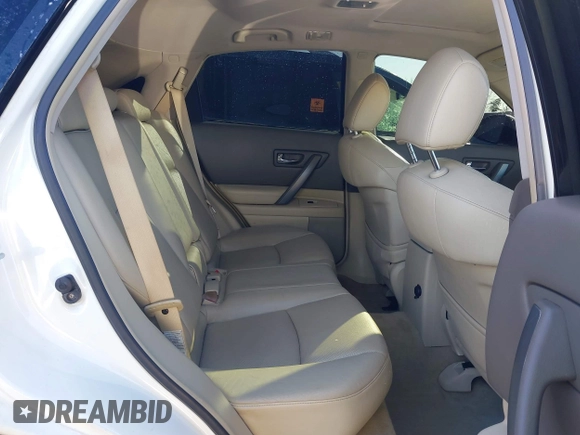 2006 Infiniti FX with VIN JNRAS08W76X209095, listed as a IAAI auction lot 41279499 with 189,645 mi miles and . Bid and sale history available at DreamBid. Image 8.