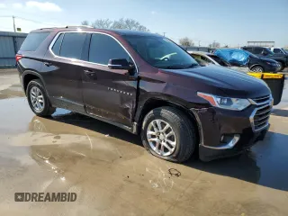 2020 Chevrolet Traverse LT Cloth z VIN 1GNERGKW2LJ253946, wystawiony jako Copart lot #46180455 z przebiegiem 98 965 mil mil oraz Szkoda całkowita • Salvage title. Historia ofert i sprzedaży dostępna na DreamBid. Obrazek 4.