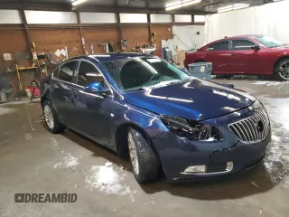 2011 Buick Regal CXL RL1 with VIN 2G4GN5ECXB9176672, listed as a Copart auction lot 82751464 with Not Provided miles and Salvage Title. Bid and sale history available at DreamBid. Image 4.