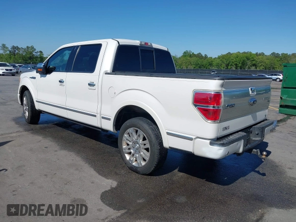 2010 Ford F-150 XL with VIN 1FTFW1CV3AFC64642, listed as a IAAI auction lot 42016269 with 286,296 mi miles. Bid and sale history available at carsss.com. Image 3.