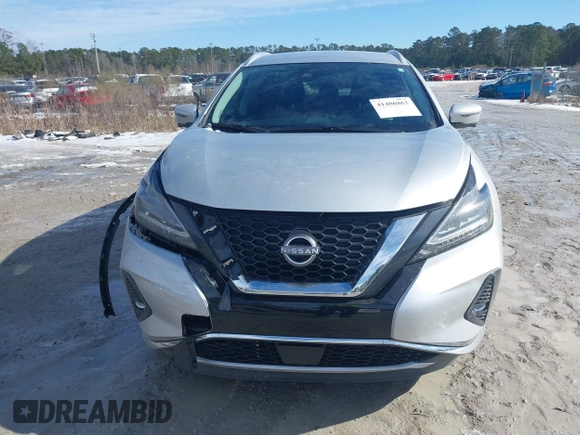 2023 Nissan Murano SL with VIN 5N1AZ2CJ0PC102011, listed as a IAAI auction lot 41406863 with 24,723 mi miles and . Bid and sale history available at DreamBid. Image 12.