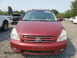 2008 Kia Sedona LX with VIN KNDMB233586242613, listed as a Copart auction lot 69119124 with 163,322 mi miles and Clean Title. Bid and sale history available at carsss.com. Image 5.