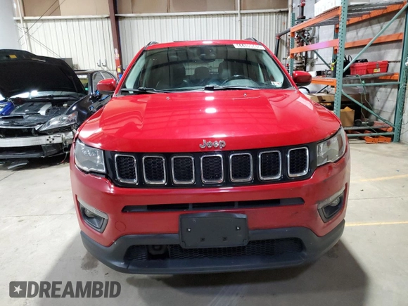2020 Jeep Compass Latitude with VIN 3C4NJDBBXLT240866, listed as a Copart auction lot 44409585 with 78,356 mi miles and Clean Title. Bid and sale history available at DreamBid. Image 5.