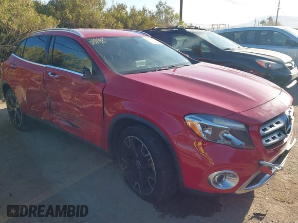 2019 Mercedes-Benz GLA 250 z VIN WDCTG4EB3KJ548057, wystawiony jako IAAI lot #41831725 z przebiegiem 59 968 mil mil oraz . Historia ofert i sprzedaży dostępna na DreamBid. Obrazek 1.