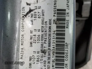 2010 Mazda 3 S Sport z VIN JM1BL1H63A1313134, wystawiony jako Copart lot #48578115 z przebiegiem 113 817 mil mil oraz Szkoda całkowita • Salvage title. Historia ofert i sprzedaży dostępna na DreamBid. Obrazek 13.