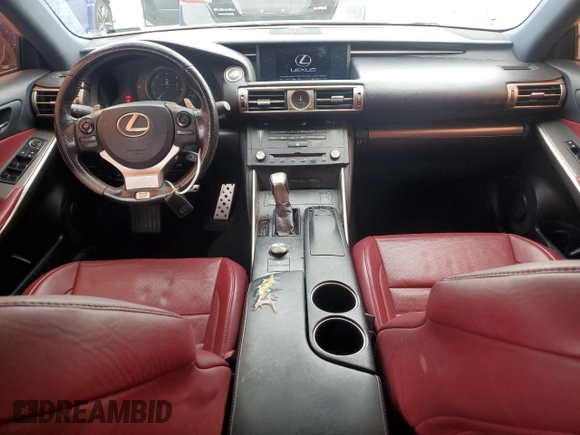 2016 Lexus IS 300/350 with VIN JTHCM1D25G5005399, listed as a Copart auction lot 50045805 with 159,652 mi miles and Clean Title. Bid and sale history available at DreamBid. Image 8.