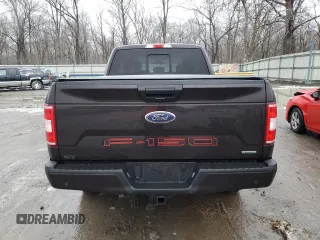 2020 Ford F-150 XL with VIN 1FTEX1EP5LFC02170, listed as a Copart auction lot 85945204 with 43,932 mi miles and Salvage title. Bid and sale history available at DreamBid. Image 6.