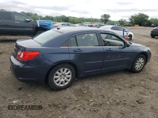 2008 Chrysler Sebring LX with VIN 1C3LC46KX8N151371, listed as a Copart auction lot 60268385 with 158,482 mi miles and Salvage title. Bid and sale history available at DreamBid. Image 3.