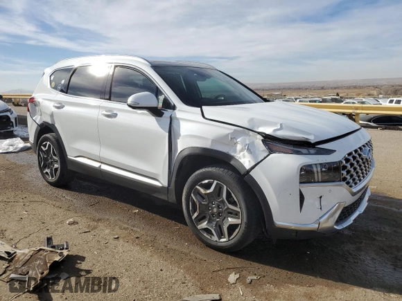 2023 Hyundai Santa Fe Limited z VIN 5NMS4DAL1PH615292, wystawiony jako Copart lot #85105624 z przebiegiem 16 036 mil mil oraz Szkoda całkowita • Salvage title. Historia ofert i sprzedaży dostępna na DreamBid. Obrazek 4.