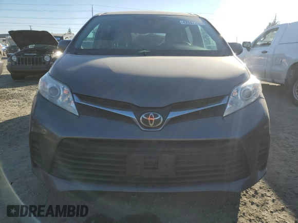 2019 Toyota Sienna LE with VIN 5TDJZ3DC1KS220862, listed as a Copart auction lot 42647705 with 98,778 mi miles and Salvage Title. Bid and sale history available at carsss.com. Image 5.
