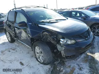 2011 Nissan Murano SV with VIN JN8AZ1MW0BW185573, listed as a IAAI auction lot 41565939 with 162,000 mi miles. Bid and sale history available at carsss.com. Image 6.