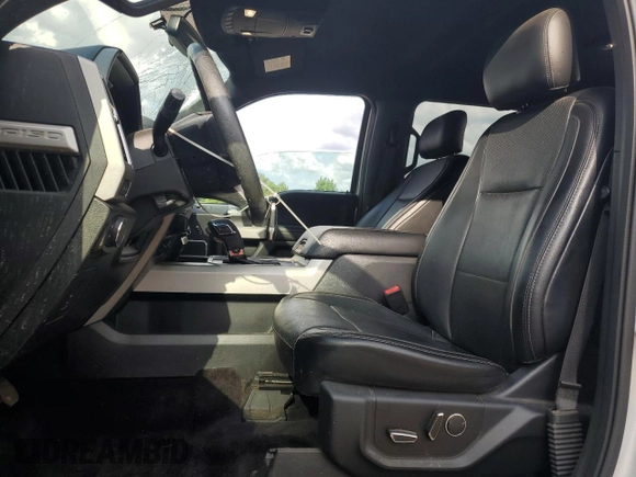 2017 Ford F-150 XL with VIN 1FTEW1EF6HKC22114, listed as a Copart auction lot 60992865 with 100,575 mi miles and Salvage title. Bid and sale history available at DreamBid. Image 7.