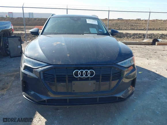 2021 Audi e-tron Chronos with VIN WA1VABGE1MB020908, listed as a IAAI auction lot 41576501 with 75,059 mi miles. Bid and sale history available at carsss.com. Image 12.