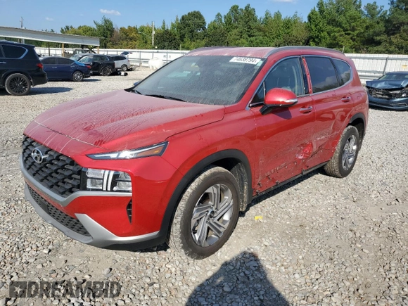 2023 Hyundai Santa Fe SEL with VIN 5NMS24AJ7PH553367, listed as a Copart auction lot 74638794 with 20,001 mi miles and Salvage Title. Bid and sale history available at carsss.com. Image 1.