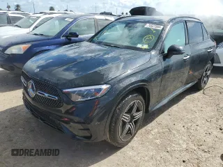2024 Mercedes-Benz GLC with VIN W1NKM4GB7RF077169, listed as a Copart auction lot 74527004 with 0 mi miles and Non Repairable. Bid and sale history available at carsss.com. Image 1.