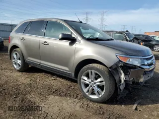 2013 Ford Edge Limited with VIN 2FMDK3KC8DBC65270, listed as a Copart auction lot 48434225 with 172,333 mi miles and Salvage Title. Bid and sale history available at carsss.com. Image 4.