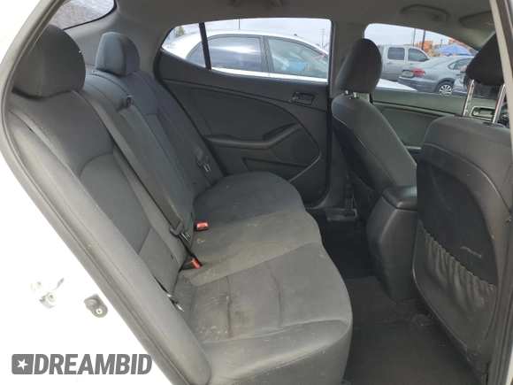 2015 Kia Optima LX with VIN KNAGM4A70F5631684, listed as a Copart auction lot 55786925 with 129,208 mi miles and Salvage Title. Bid and sale history available at DreamBid. Image 10.