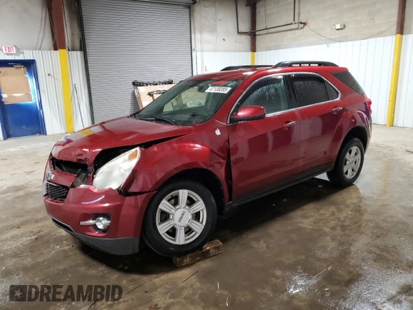 2011 Chevrolet Equinox 2LT z VIN 2CNALPEC7B6306237, wystawiony jako Copart lot #47130205 z przebiegiem 216 154 mil mil oraz Szkoda całkowita • Salvage title. Historia ofert i sprzedaży dostępna na DreamBid. Obrazek 1.