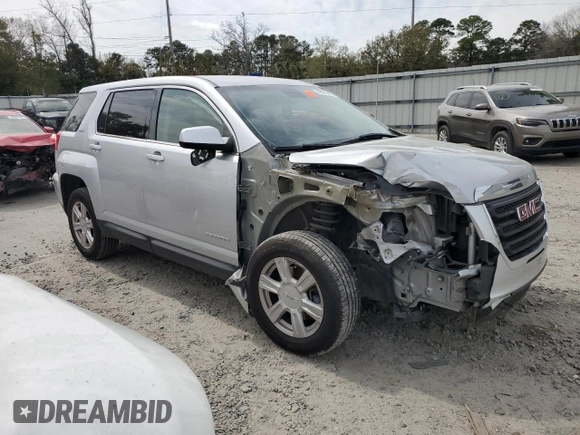 2016 GMC Terrain SLE with VIN 2GKALMEK7G6251391, listed as a Copart auction lot 49029405 with 191,347 mi miles and Salvage Title. Bid and sale history available at carsss.com. Image 4.