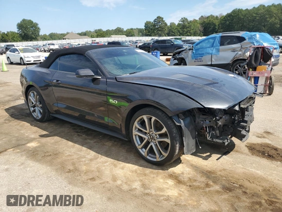 2022 Ford Mustang GT Premium z VIN 1FATP8FF5N5138913, wystawiony jako Copart lot #72603504 z przebiegiem 28 165 mil mil oraz Szkoda całkowita • Salvage title. Historia ofert i sprzedaży dostępna na DreamBid. Obrazek 4.
