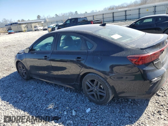 2020 Kia Forte GT-Line with VIN 3KPF34AD0LE221572, listed as a Copart auction lot 46538945 with 73,294 mi miles and Salvage Title. Bid and sale history available at carsss.com. Image 2.