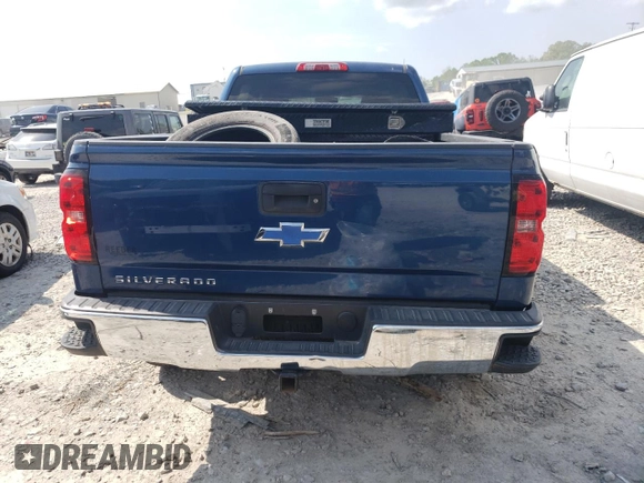 2015 Chevrolet Silverado 1500 LS with VIN 1GCRCPEHXFZ313244, listed as a Copart auction lot 54329875 with 106,154 mi miles and Salvage Title. Bid and sale history available at DreamBid. Image 6.