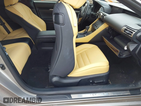 2019 Lexus RC with VIN JTHS85BC3K5005168, listed as a IAAI auction lot 42052239 with 58,976 mi miles. Bid and sale history available at carsss.com. Image 5.