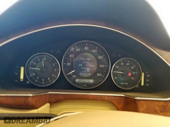 2007 Mercedes-Benz CLS 550 with VIN WDDDJ72X67A083896, listed as a Copart auction lot 58011355 with 126,102 mi miles and Salvage title. Bid and sale history available at DreamBid. Image 9.