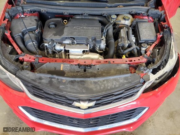 2017 Chevrolet Cruze LT with VIN 3G1BE6SM7HS545459, listed as a Copart auction lot 50073115 with 107,652 mi miles and Non Repairable. Bid and sale history available at carsss.com. Image 11.