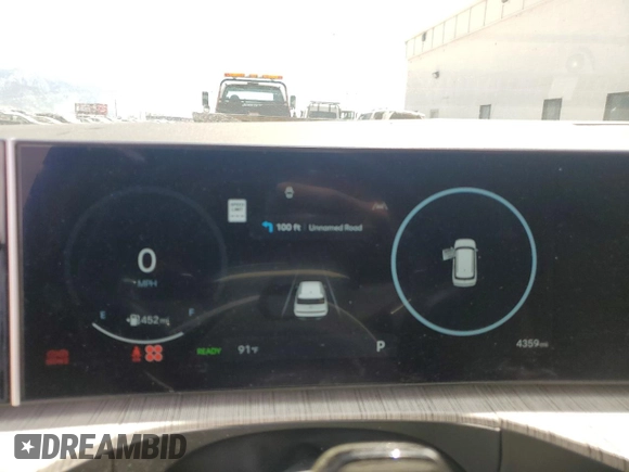 2024 Hyundai Santa Fe Calligraphy with VIN 5NMP5DG16RH012429, listed as a Copart auction lot 61581455 with 4,359 mi miles and Salvage title. Bid and sale history available at DreamBid. Image 9.