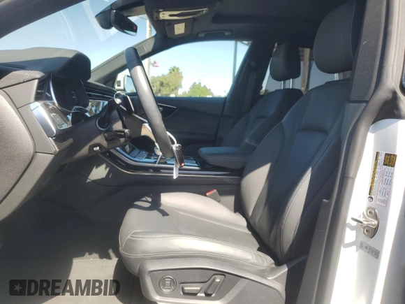 2023 Audi Q8 Premium Plus with VIN WA1EVBF12PD007113, listed as a Copart auction lot 67787744 with 20,482 mi miles and Salvage title. Bid and sale history available at DreamBid. Image 7.