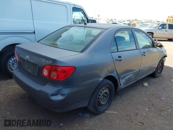 2006 Toyota Corolla CE with VIN 2T1BR32E86C628492, listed as a IAAI auction lot 42070623 with Not Provided miles and . Bid and sale history available at DreamBid. Image 4.