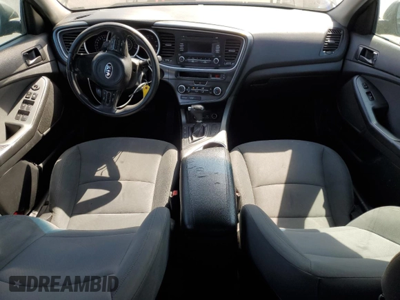 2015 Kia Optima LX with VIN KNAGM4A77F5604983, listed as a Copart auction lot 62608095 with 187,209 mi miles and Clean title. Bid and sale history available at DreamBid. Image 8.