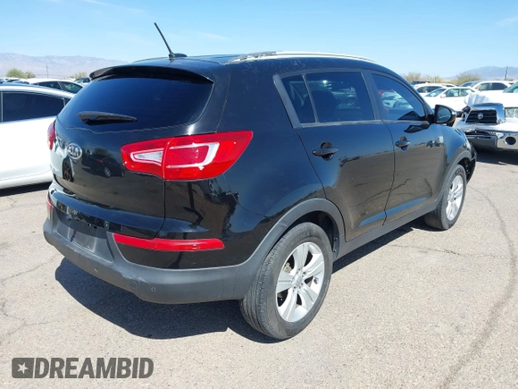2012 Kia Sportage LX with VIN KNDPB3A2XC7274831, listed as a IAAI auction lot 41766816 with 50,235 mi miles. Bid and sale history available at carsss.com. Image 4.