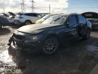 2014 BMW 3 Series 335i with VIN WBA3A9G51ENS65503, listed as a Copart auction lot 43680255 with 83,685 mi miles and Salvage Title. Bid and sale history available at carsss.com. Image 1.